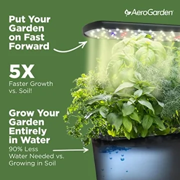 AeroGarden Harvest Hydroponic Indoor Garden with Herbs