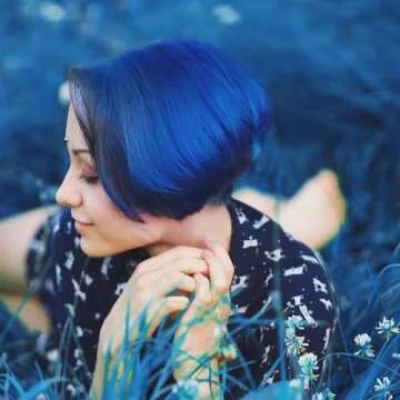 ARCTIC FOX Vegan and Cruelty-Free Semi-Permanent Hair Color Dye (8 Fl Oz, POSEIDON)