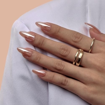 BTArtbox Chrome Nails Press On Kits for Beautiful Nails