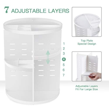 Seinlife 360° Rotating Makeup Organizer for Beauty Lovers