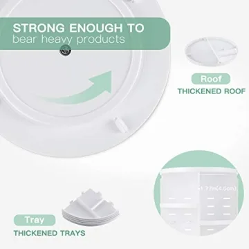 Seinlife 360° Rotating Makeup Organizer for Beauty Lovers