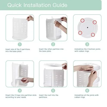 Seinlife 360° Rotating Makeup Organizer for Beauty Lovers