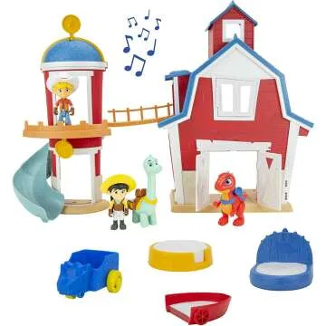Dino Ranch Clubhouse Playset - Lights, Sounds & More