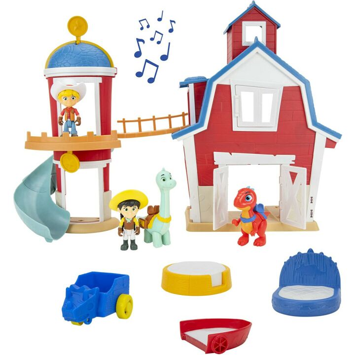 Dino Ranch Clubhouse Playset - Lights, Sounds & More