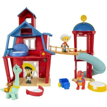 Dino Ranch Clubhouse Playset - Lights, Sounds & More