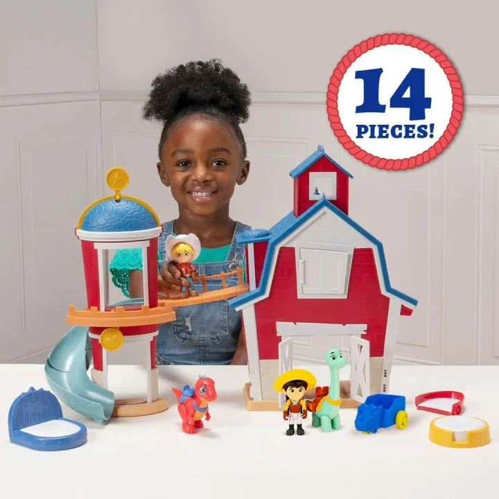 Dino Ranch Clubhouse Playset - Lights, Sounds & More