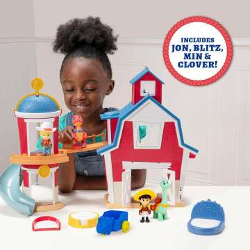 Dino Ranch Clubhouse Playset - Lights, Sounds & More