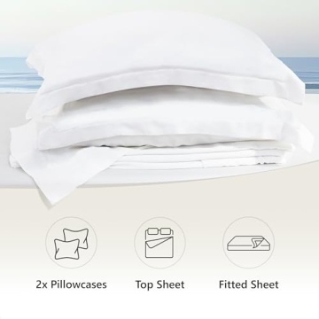 Luxurious Bamboo Viscose Sheets for Cooling Comfort