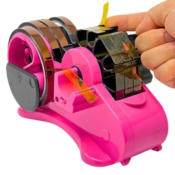 echomerx Pink Multi-Roll Heat Tape Dispenser for Sublimation