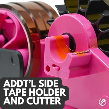 echomerx Pink Multi-Roll Heat Tape Dispenser for Sublimation
