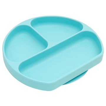 Bumkins Silicone Grip Dish Suction Plate for Toddlers