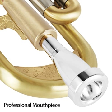 Rowell Trumpet Professional Bb Trumpet Set for All Levels