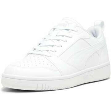 Puma Men's Rebound V6 Casual Sneakers - White