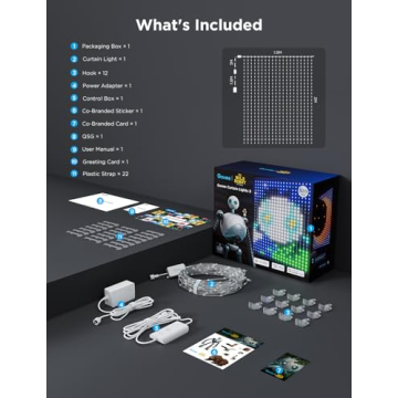 Govee x The Wild Robot Curtain Lights 2 for Vibrant Decor