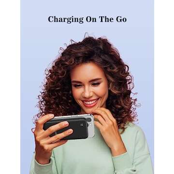 TG90° Mini Power Bank 4500mah Portable Charger with Built in Cable, Ultra Compact Battery Pack Portable Phone Charger Compatible with iPhone 13/13 Pro/12/12 Pro/11/11 Pro Max/X/XR