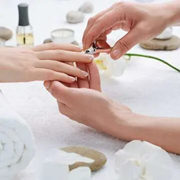 Mudder 3 Packs Cuticle Nippers Cutter Tool Stainless Steel Nail Cuticle Trimmer Remover with Pointed Blade Scissors Pedicure Manicure Tool for Fingernails Nails Care and Toenails(Rose Gold)