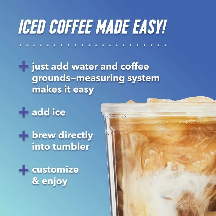 Mr. Coffee Iced Coffee Maker for Easy Brewing