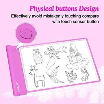 IMAGE Light Up Tracing Pad - Perfect for Young Artists