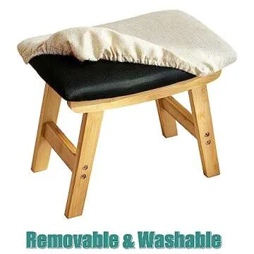 Viewcare Small Foot Stool Ottoman for Comfort and Style