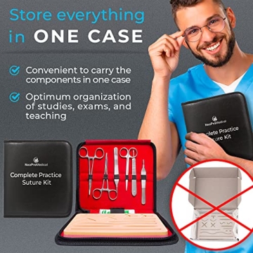 Complete Sterile Suture Practice Kit for Medical Students