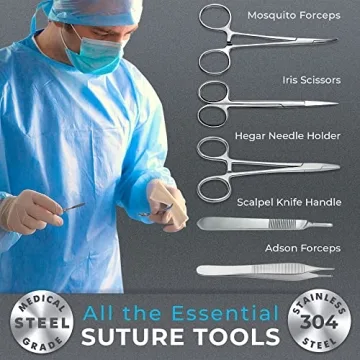 Complete Sterile Suture Practice Kit for Medical Students