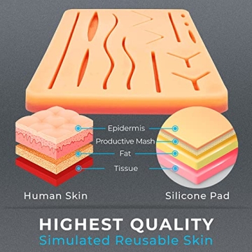 Complete Sterile Suture Practice Kit for Medical Students