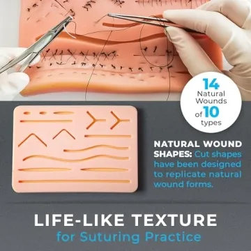 Complete Sterile Suture Practice Kit for Medical Students