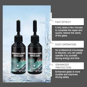 Windshield Crack Repair Kit for Quick Fixes