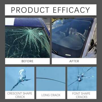 Windshield Crack Repair Kit for Quick Fixes