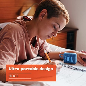 JBL Go 3 Eco Bluetooth Speaker - IP67 Waterproof