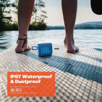 JBL Go 3 Eco Bluetooth Speaker - IP67 Waterproof