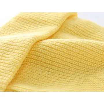 Connectyle Classic Men's Warm Winter Hats Acrylic Knit Cuff Beanie Cap Daily Beanie Hat (Light Yellow)
