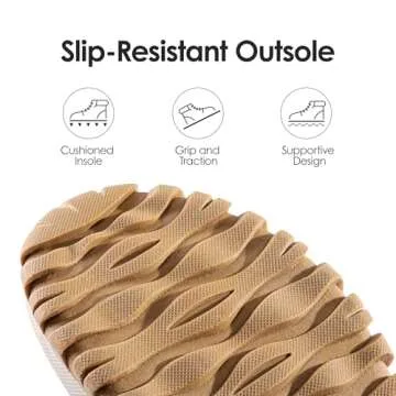 DREAM PAIRS Women's Waterproof Winter Boots For Cold Weather