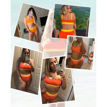 ZINPRETTY Women High Waisted Bikini Set for Stylish Summer