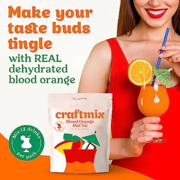 Blood Orange Mai Tai Cocktail Mixer - 12 Drinks