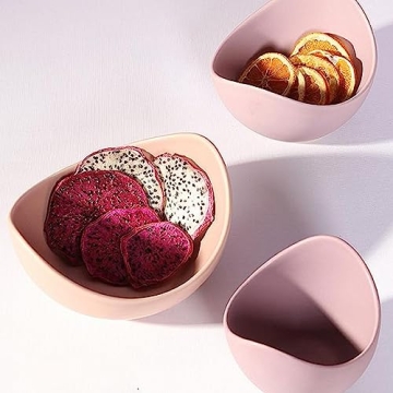 Elegant 5-Piece Ceramic Salad Bowl Set for Every Occasion