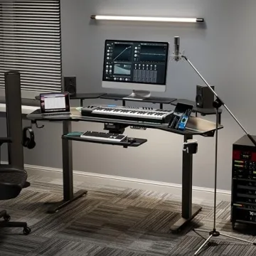 EUREKA ERGONOMIC Gaming Desk with Adjustable Height