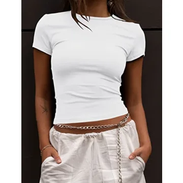 ZHENWEI Crop Workout Tops Perfect for Women Sport