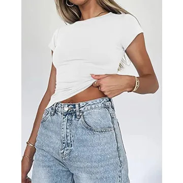 ZHENWEI Crop Workout Tops Perfect for Women Sport