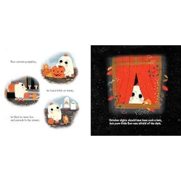 Ghost Afraid of the Dark (Board Book)