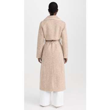 Stylish Avec Les Filles Women's Camel Melange Coat