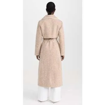 Stylish Avec Les Filles Women's Camel Melange Coat