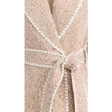 Stylish Avec Les Filles Women's Camel Melange Coat