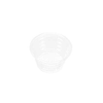 Riefie 12 Pack of 4 inch Plastic Plant Saucer, Clear Drip Trays for Indoors & Outdoor Plants, Thin Deep Flower Pot (4'')