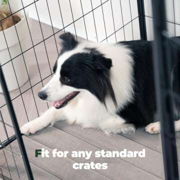 BALANCE Dog Crate Pad, Dog Foam Crate Mat Kennel Pad, Washable Water-Resistant Pet Bed Flat Dog Cage Mat for X-Large Dogs