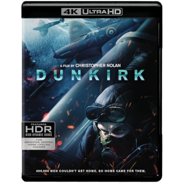Dunkirk (4K Ultra HD + Blu-ray) [4K UHD] - A Cinematic Masterpiece by Christopher Nolan