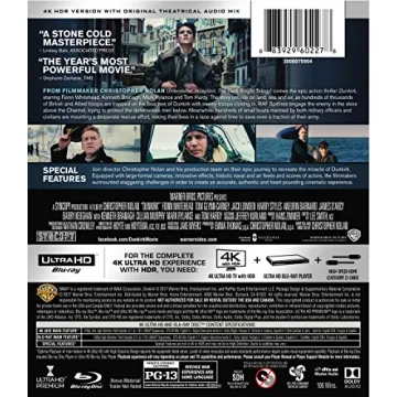 Dunkirk (4K UHD + Blu-ray) - Experience Cinematic History