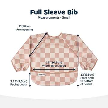 Tiny Twinkle Waterproof Baby Bib for Mess-Free Feeding