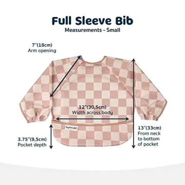 Tiny Twinkle Waterproof Baby Bib for Mess-Free Feeding