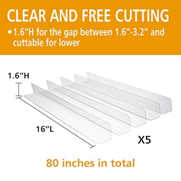 Clear Toy Blockers for Furniture - Stop Items from Hiding